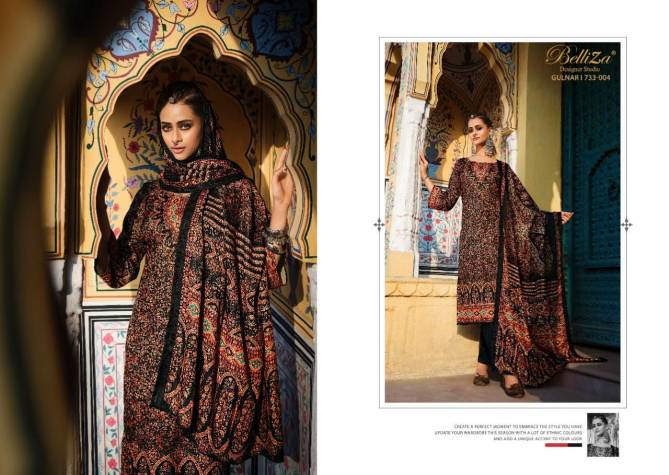 Belliza Gulnar Premium Pashmina New Fancy Exclusive Wear Printed Dress Material Collection